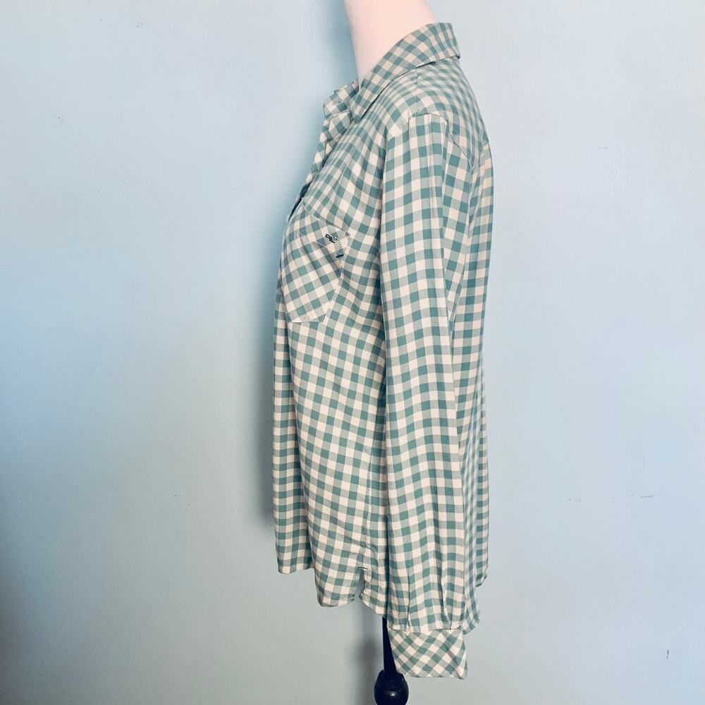 Vineyard Vines Gingham Chilmark Relaxed Button-Down Size 4 - Picture 3 of 8